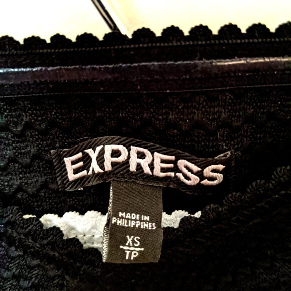 EXPRESS off-shoulder skater dress - Picture 2 of 2